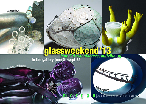 Visit Morgan Contemporary Glass Gallery's glassweekend '13 exhibition.