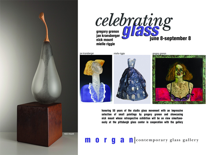 Visit Morgan Contemporary Glass Gallery's Celebrating Glass exhibition.